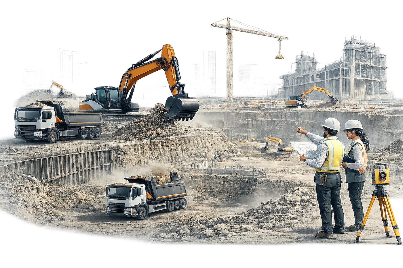 Tula Infra site engineers at work